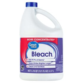 Great Value Bleach, 121 fl oz